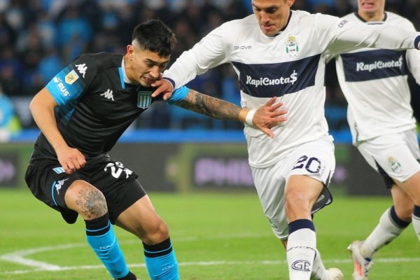 Gimnasia pegó de visitante y sorprendió a Racing