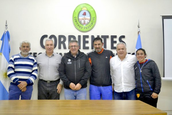 Jorge Terrile recibió a dirigentes nacionales del Levantamiento olímpico de pesas