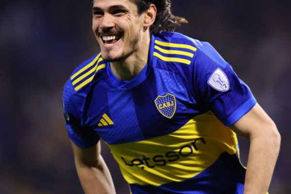 Un campeón del mundo, sin vueltas sobre el presente de Cavani en Boca: 