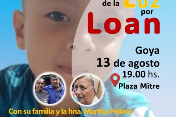 Se cumplen dos meses sin Loan Peña, hoy Martha Pelloni encabezará una marcha