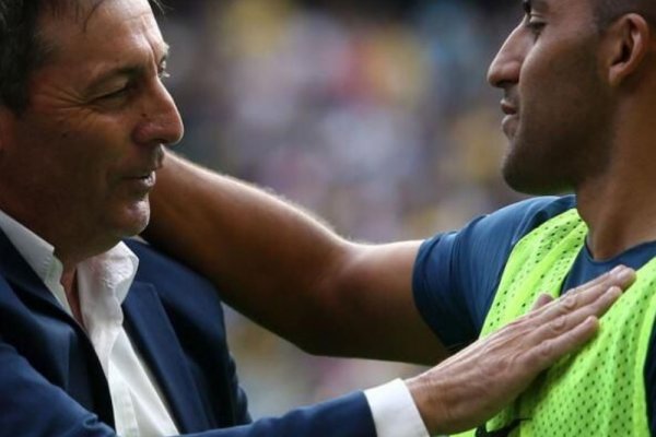 El DT de Huracán le apuntó a Wanchope: 