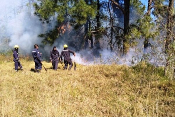 Se reiteran los incendios en el interior provincial