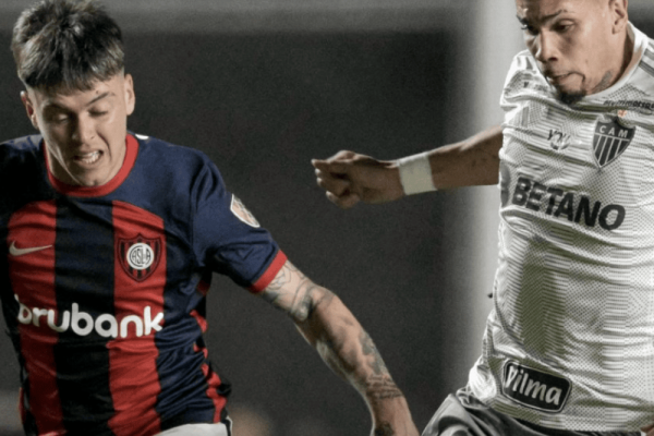 San Lorenzo rescató un empate ante Atlético Mineiro como local