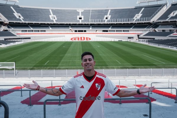 Maxi Meza rompió el silencio tras llegar a River