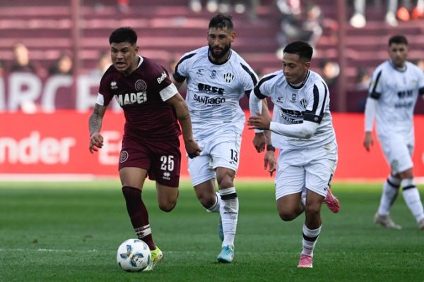 Lanús no pasó del empate en casa ante Central Córdoba