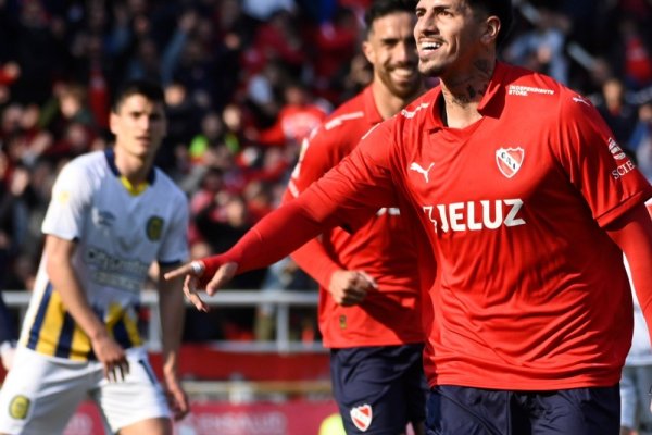 Independiente volvió a ganar ante Central y llega entonado al clásico