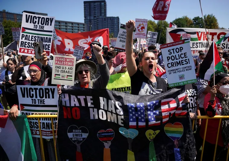 Las protestas buscan empañar la convención: «No nos responsabilizaremos si gana Trump»