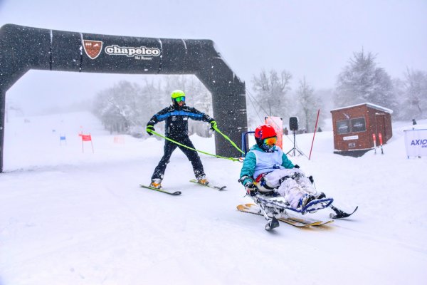 Llega a Chapelco la primera Clínica de Esquí Adaptado de Argentina