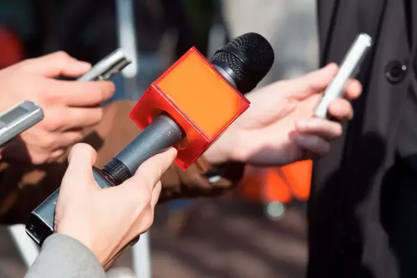 Periodistas en llamas, según Milei