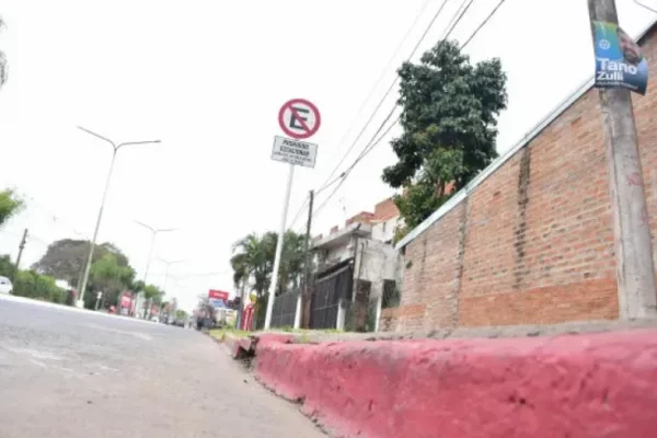 Dejaron sin efecto la prohibición de estacionamiento en la avenida Alfonsín