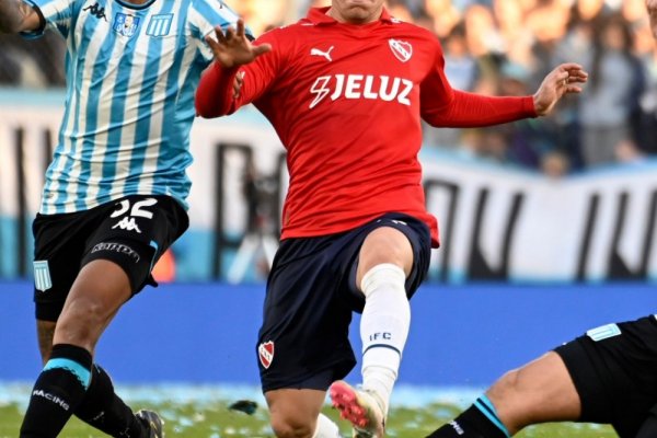 Racing e Independiente empataron en un clásico que tuvo de todo