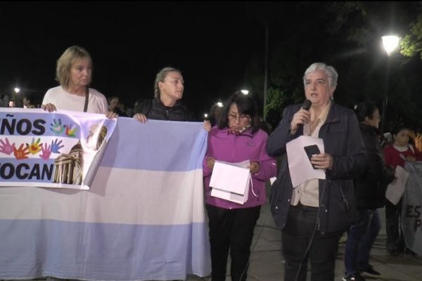 Marcha y misa pidiendo por la aparición de Loan