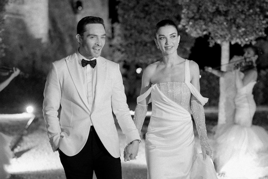 El Segundo Vestido De Novia De La Boda Italiana De Amy Jackson Y ...