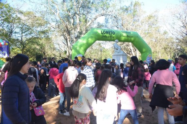 En Loreto, Kiszka estuvo escondido en un predio municipal y hasta participó en el festejo por el día del niño