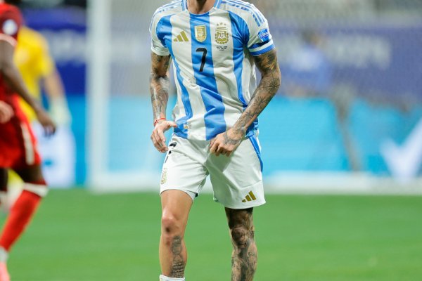 De Paul contestó si sería el capitán de la Selección ante la ausencia de Messi