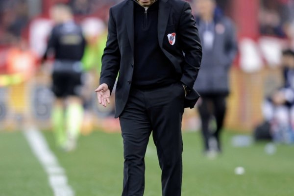 La advertencia de Gallardo en River tras  el empate: 