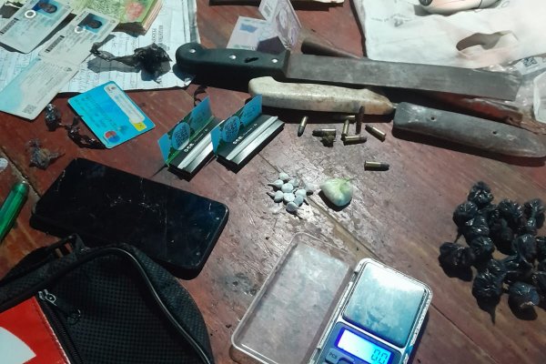 PASO INSEGURO! Secuestran drogas, balas y celulares en la villa turística de Corrientes