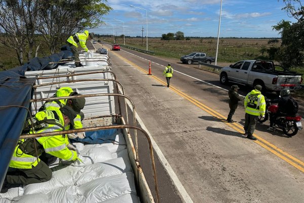 ITUZAINGÓ! Secuestraron casi 6000 kilos de Soja