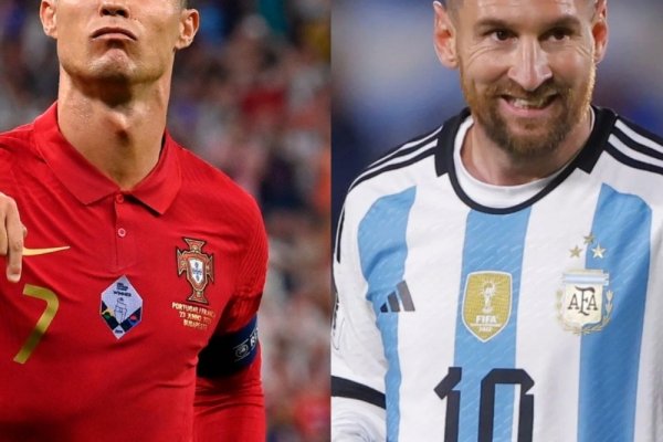 La inesperada imitación de Cristiano Ronaldo a Lionel Messi