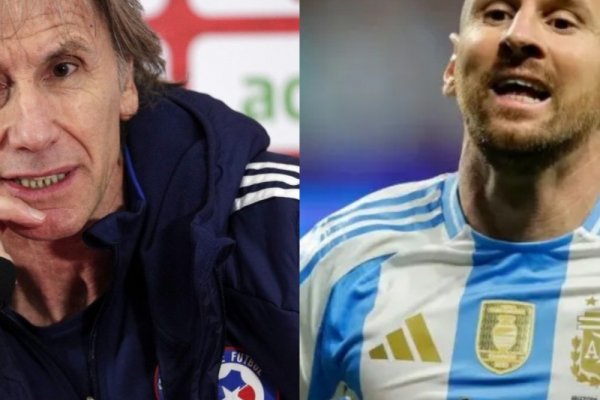 Gareca, contundente sobre la ausencia de Messi vs. Chile: 