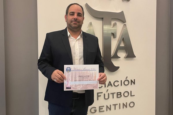 Pablo Alonso realizó gestiones ante el Consejo Federal de Fútbol