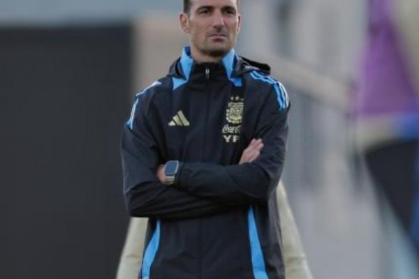 Scaloni confirmó el once de Argentina para enfrentar a Chile por Eliminatorias