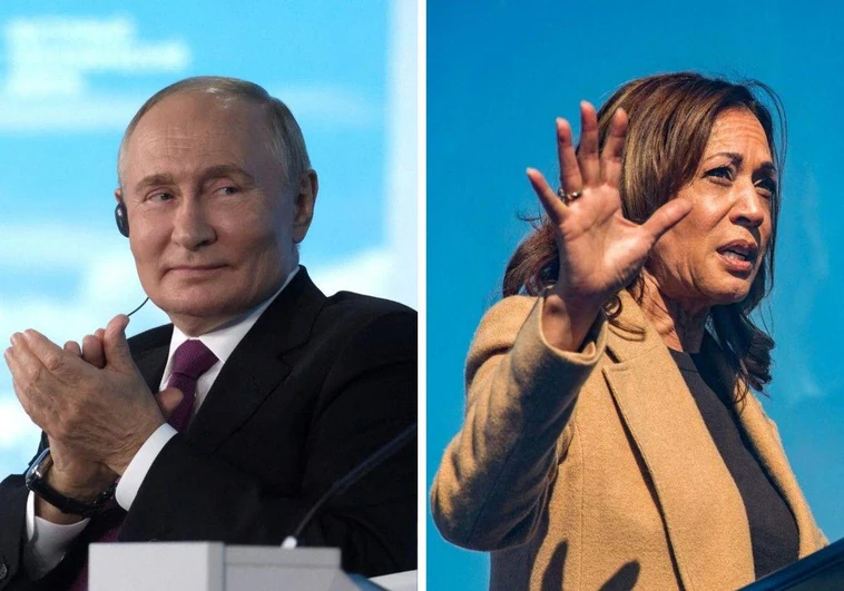 El 'irónico' apoyo de Putin a Kamala Harris: «Se ríe de forma tan contagiosa que demuestra que todo está bien con ella»