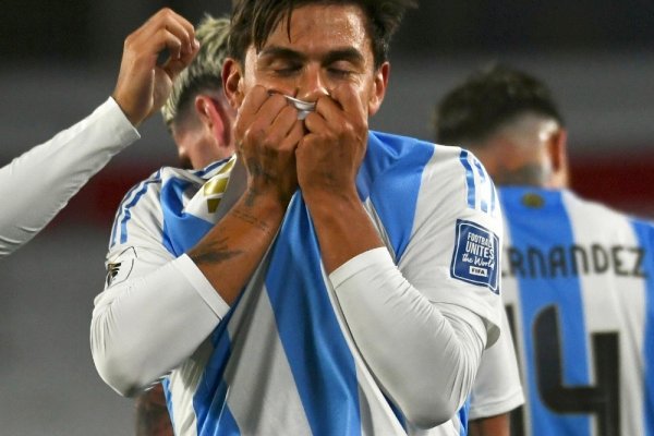 Dybala ¿y un guiño para Boca?