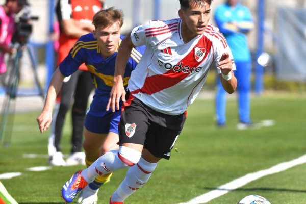 Copa Proyección: River le ganó a Boca el Superclásico de Reserva