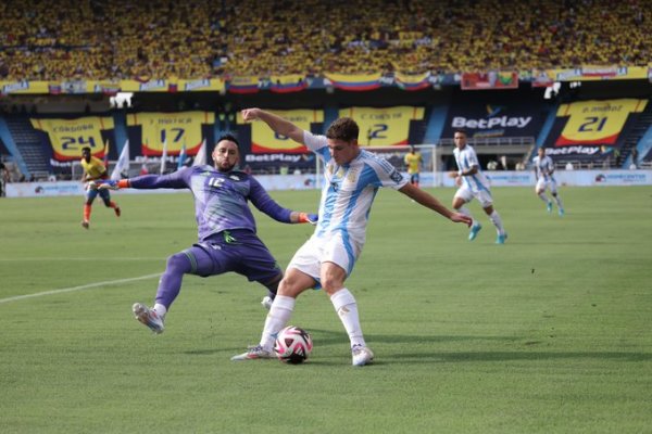 La Selección Argentina cayó ante Colombia en Barranquilla