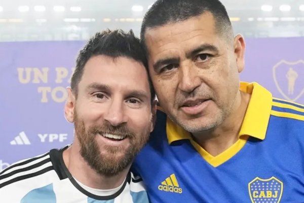 La advertencia de Riquelme sobre Messi: 