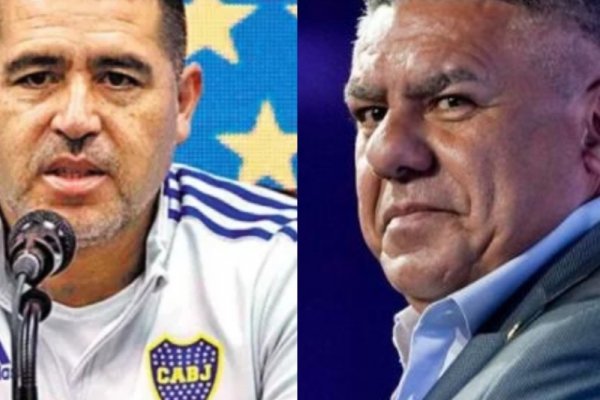 Riquelme se rindió ante Chiqui Tapia: 