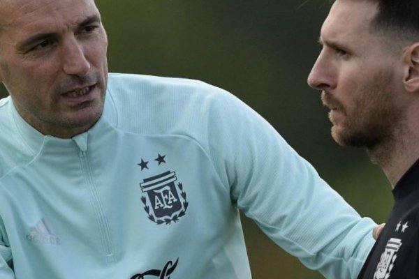 Scaloni reveló que Messi lo apoyó cuando asumió como DT de la Selección