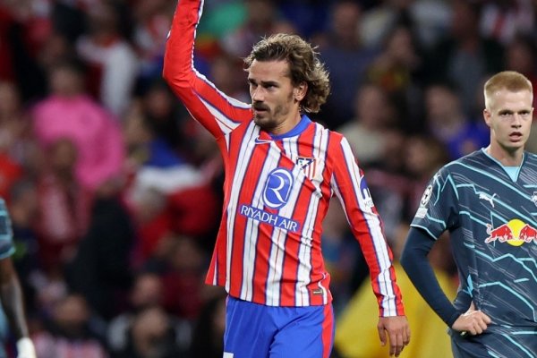 Atlético Madrid venció sobre la hora al Leipzig en la Champions League