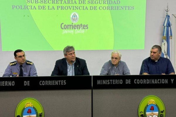 Presentaron el operativo de seguridad para la Peregrinación Juvenil del NEA a Itatí