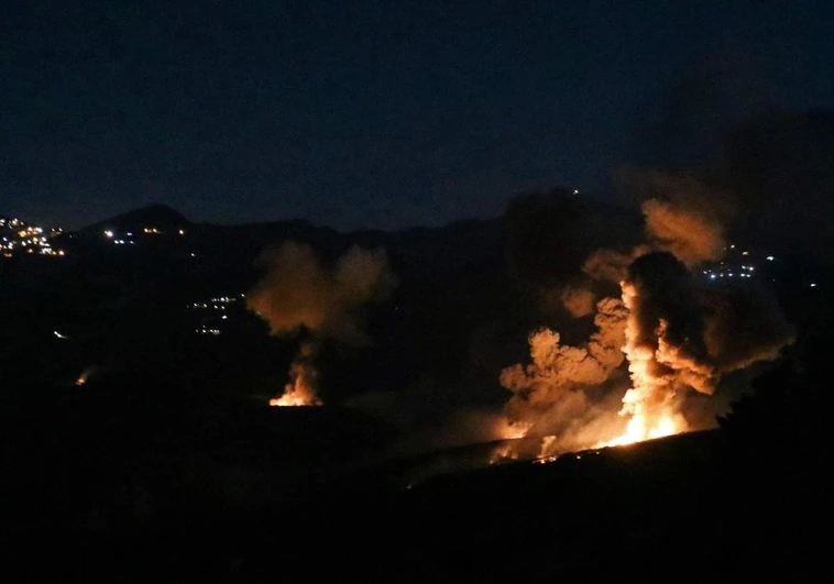 Israel responde a Nasrala con el mayor bombardeo al sur del Líbano desde el inicio de la guerra