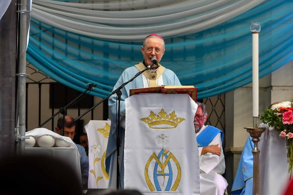 Monseñor Stanovnik volvió a pedir por Loan durante la celebración de Virgen de la Merced