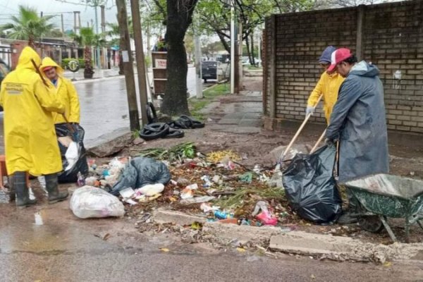 Corrientes: lo que dejan las lluvias en las calles