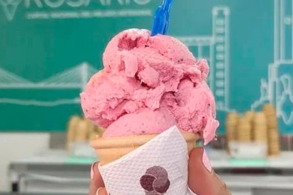 ¿Qué heladerías rosarinas ofrecen promociones en helados de dos bochas?