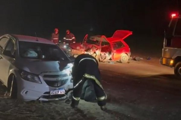 Corrientes: chocaron tres vehículos y diez personas fueron hospitalizadas