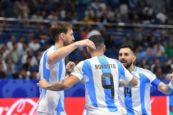 CERCA DE LA COPA! La selección argentina de futsal a semifinales del Mundial