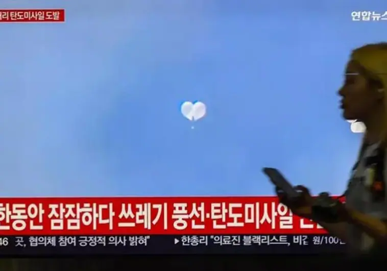 Corea del Norte vuelve a la carga y lanza otros 150 globos contra Corea del Sur