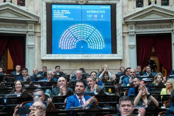 Diputados dio media sanción al proyecto de Bullrich llamado «Ley Antimafia»