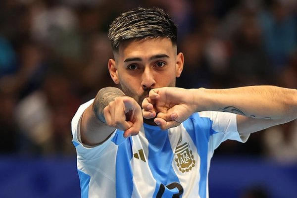 Argentina derrotó a Francia y es finalista del Mundial de futsal