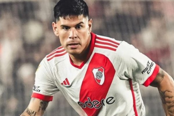 Agustín Sant'Anna y Maxi Meza entrenan diferenciados en River