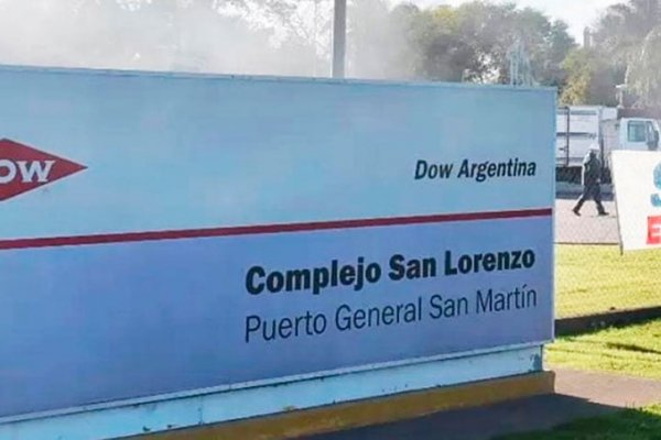 Puerto San Martin: cerró la empresa química Dow y 120 trabajadores quedaron sin trabajo