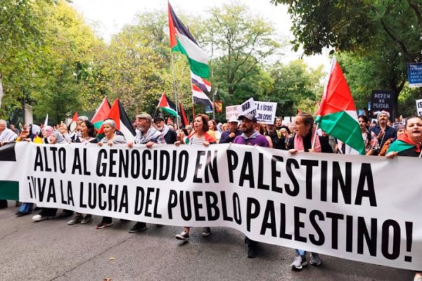 Miles de personas se manifestaron en todo el mundo en apoyo a Palestina