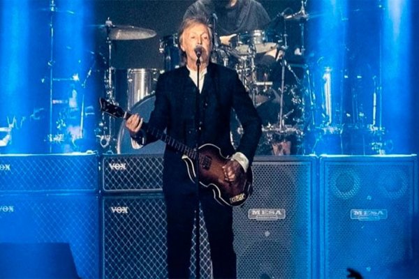 Con un show de antología, Paul McCartney deslumbró en Buenos Aires