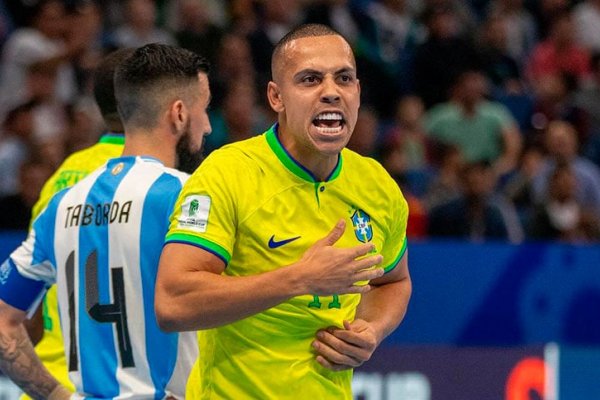 Argentina dejó todo en la final del Mundial de Futsal pero Brasil se quedó con el título