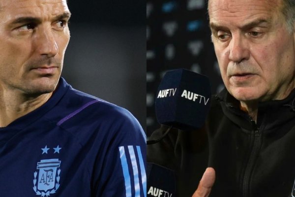 La respuesta de Scaloni sobre la polémica de Bielsa en Uruguay